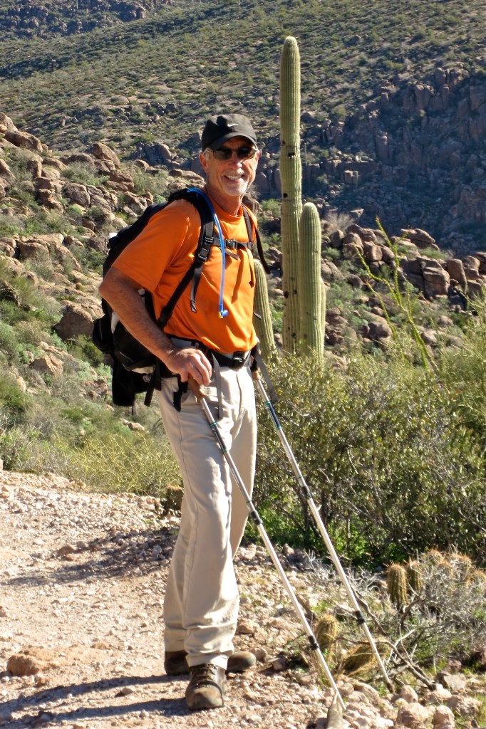 Happiest in nature without teddy bear cholla!