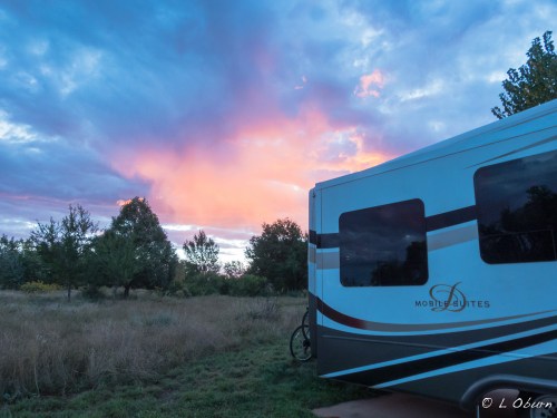 One of several lovely sunsets captured at Cherry Creek