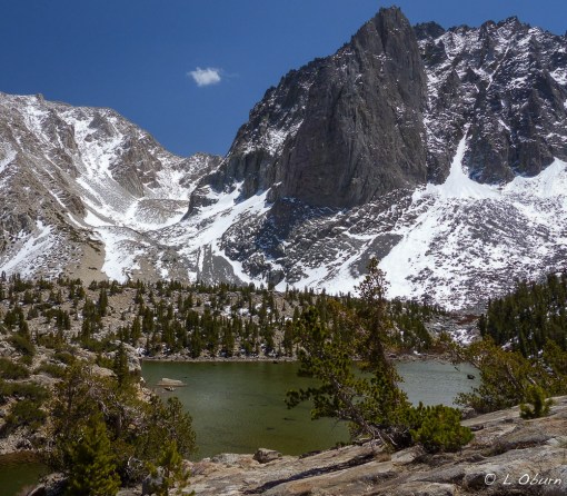 Third Lake with Temple Crag looming overhead