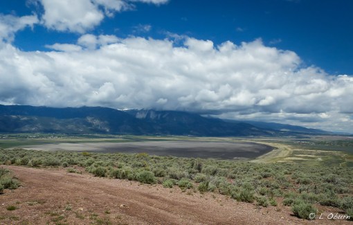 Dry Washoe Lake today