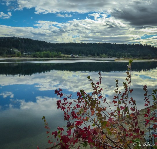 Reflective morning on Pend Orielle River